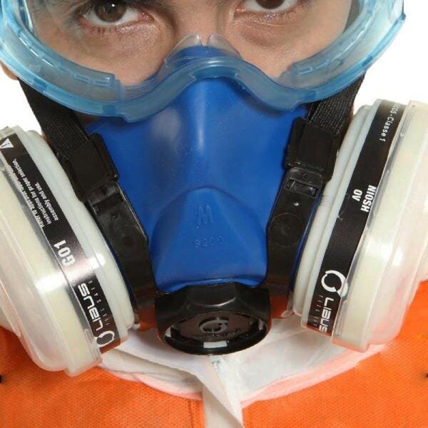 Respirador semi facial Reutilizável 9200M L9000E Libus - 2