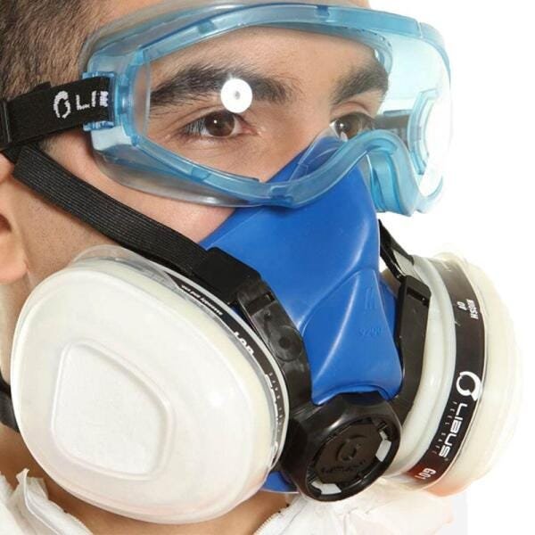 Respirador semi facial Reutilizável 9200M L9000E Libus - 1