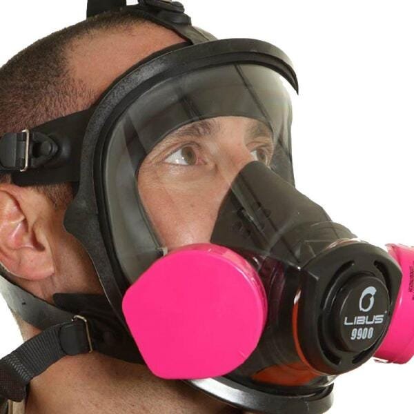 Respirador facial inteiro reutilizável 9900 Libus - 1