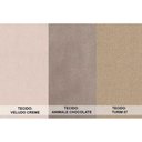 Ver mais imagens de Kit 2 Cadeiras de Cozinha Dafne 2 Un Madeira Capuccino/suede Creme - Rufato