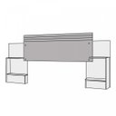 Ver imagem 6 de Cabeceira Casal e Queen 2 Mesas de Apoio Londres Leifer