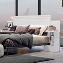 Ver imagem 1 de Cabeceira Casal e Queen 2 Mesas de Apoio Londres Leifer