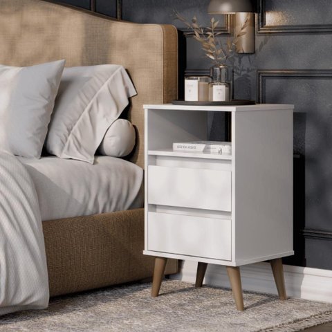 Mesa de Cabeceira Catalunha Branco