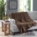 Ver imagem 1 de Manta para Sofá - Marrocos - 3 Lugares - 1,50x2,10 - Marrom - Dohler