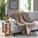 Ver imagem 1 de Manta para Sofá - Marrocos - 2 Lugares - 1,50x1,20M - Castanho - Dohler