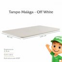 Ver imagem 3 de Tampo Malaga sem Porta sem Gaveta em MDF com Vidro 3mm 80cm Off White