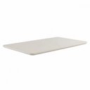 Ver imagem 1 de Tampo Malaga sem Porta sem Gaveta em MDF com Vidro 3mm 80cm Off White