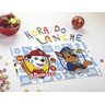 Kit Toalha de Mão Infantil - Lancheira - Patrulha Canina - 12 unidades - 24cm X 42cm - Lepper - 1