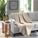 Ver imagem 1 de Manta para Sofá - Marrocos - 3 Lugares - 1,50x2,10 - Bege - Dohler