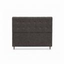 Ver imagem 3 de Cabeceira para Cama Casal King Estofada Iza Vilajo – 1,93 m – Suede Crush Cacau