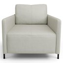 Ver imagem 3 de Poltrona Decorativa para Sala Living Pés Industrial Domani L06 Veludo Gelo - Lyam Decor