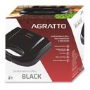 Ver imagem 5 de Sanducheira Agratto Black Piano Sa-02 750w 220v Cor Preto:220v/preto