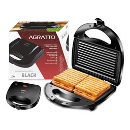 Sanducheira Agratto Black Piano Sa-02 750w 220v Cor Preto:220v/preto - 6