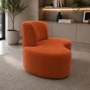 Ver imagem 3 de Namoradeira Mavie 160cm 2 Lugares Bouclê Design Orgânico