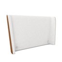 Ver imagem 3 de Cabeceira Estofada Casal G91 MDF Couro Sintético Caramelo e Off White Gran Belo