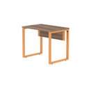 Ver imagem 6 de Escrivaninha X X P25 90cm Industrial Walnut E Laranja Picasso