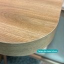 Ver imagem 5 de Conjunto Sala de Jantar 6 Cadeiras Una Carraro Nogal Preto