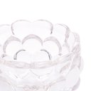 Ver imagem 4 de Potiche Decorativo C/ Pé de Cristal de Chumbo Bolhas 8,5x11cm