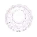 Ver imagem 3 de Potiche Decorativo C/ Pé de Cristal de Chumbo Bolhas 8,5x11cm