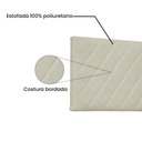 Ver imagem 3 de Cabeceira Painel Dubai Para Cama Box Solteiro 90 cm Corino - D’Rossi - Bege