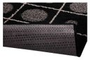 Ver imagem 4 de Tapete Sala Quarto Art Preto 1,50 x 2,00 des 08 Antider