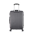 Ver imagem 3 de Mala de Viagem Média Londres Abs 4 Rodas Swiss Move - Preta