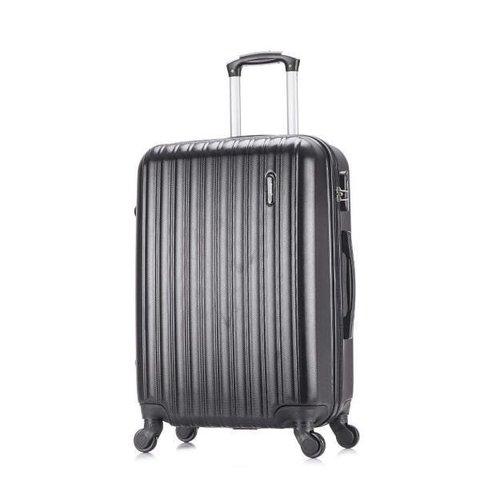 Mala de Viagem Média Londres Abs 4 Rodas Swiss Move - Preta