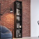 Ver imagem 1 de Estante para Livros Multiuso Organizadora Alta 33cm Funcionale Mo050 Art In Móveis - Preto