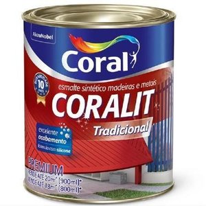 Esmalte Sintetico Brilhante 900ml Tabaco Coralit
