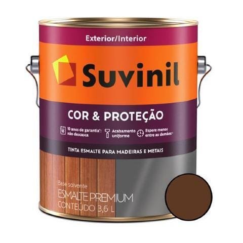 Esmalte Sintético Brilhante 3,6L Tabaco Suvinil