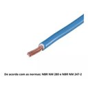 Ver imagem 2 de Cabo Azul de Energia em PVC/Cobre Flex Sil Neutro Rolo 4mm com 100m 750V