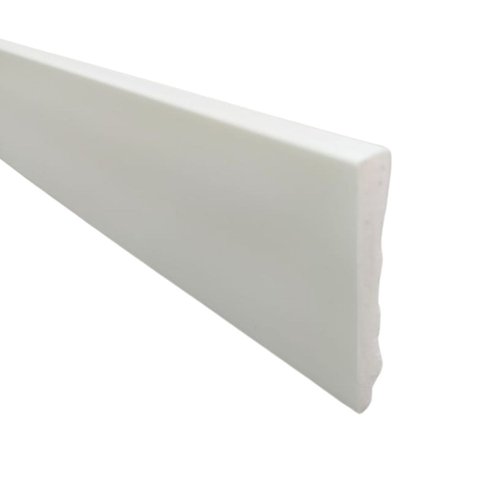 Rodape 07cm Poliestireno Liso Arquitech Slim - 2,4 Metros