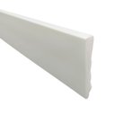 Ver imagem 1 de Rodape 07cm Poliestireno Liso Arquitech Slim - 2,4 Metros