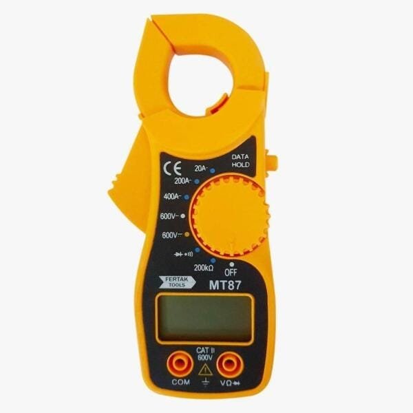 Amperimetro Alicate Digital Fertak Tools 8221 - 1