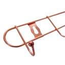 Ver imagem 5 de Cabideiro de Parede Rose Gold Suporte Aramado 8 Ganchos Organizador Guarda-Roupas Toalhas Multiuso