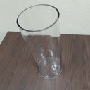 Ver imagem 6 de Vaso Decorativo de Vidro Transparente 50x20x20cm Enfeite Sala Mesa Estante