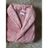 Roupao Microfibra Gola Texturizada Sofisticata Rosa Suave M - 2