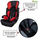 Ver imagem 5 de Cadeirinha de Carro para Bebe 0 a 36kg Infantil Styll Baby Preto/vermelho