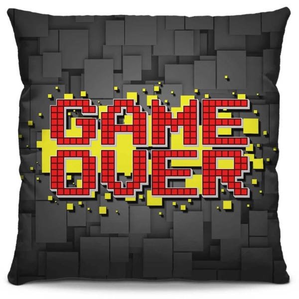 Almofada Estampada Colorida Pop Game Over 185 - 1