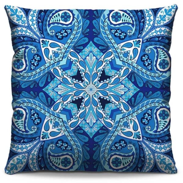 Almofada Estampada Colorida Classic Mandalas 133 - 1