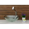 Cuba de Vidro para Banheiros e Lavabos - Quadrada - 30x30x13cm - 2