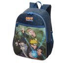 Ver imagem 4 de Kit Mochila Costas Lancheira Térmica Escolar Infantil Naruto Shippuden Time 7 Azul