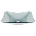 Ver imagem 2 de Cuba Retangular Prata de Vidro 8 Mm - 38 X 32 Cm de Apoio