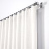 Cortina Trilho Suisso Wave Duplex de Linho com Forro de Microfibra 3,00m x 2,80m Off White - 2