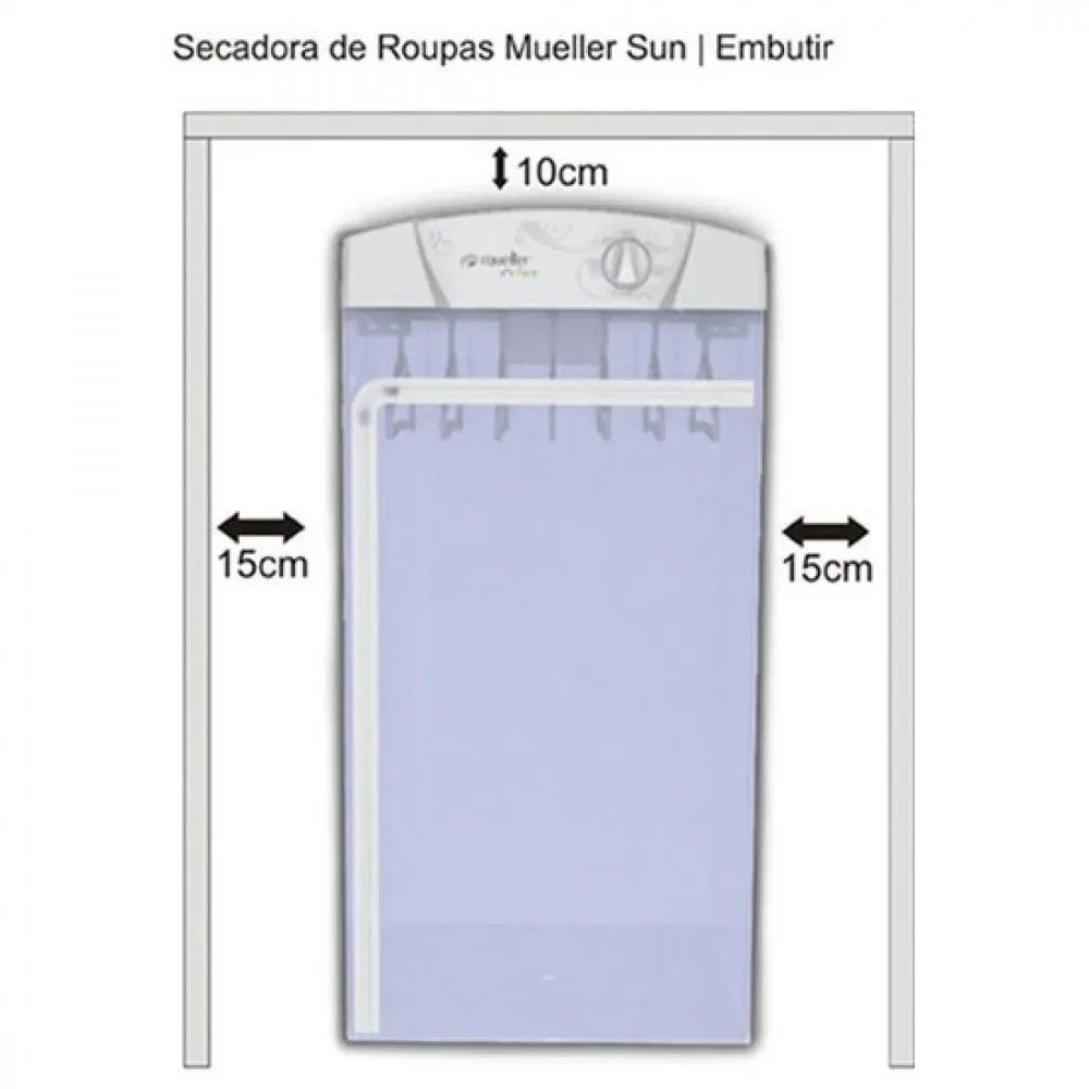 Secadora de Roupas Sun 8Kg Mueller 220V - 5