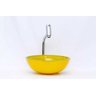 Cuba de Vidro para Banheiros e Lavabos 30cm - Amarelo - 2