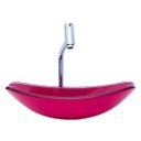 Ver imagem 1 de Kit: Cuba Chanfrada + Torneira Link + Válvula Click + Sifão - Rosa