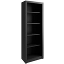 Ver imagem 1 de Estante Armário Alta Livreiro Multiuso Office 5 Prateleiras Preto