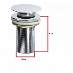 Cuba de vidro Retangular + Torneira Link + Válvula + Sifão - Creme - 6