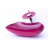Cuba de Vidro para Banheiros e Lavabos - Abaulada - Rosa - 4